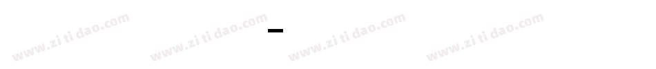 ZauriSans M字体转换